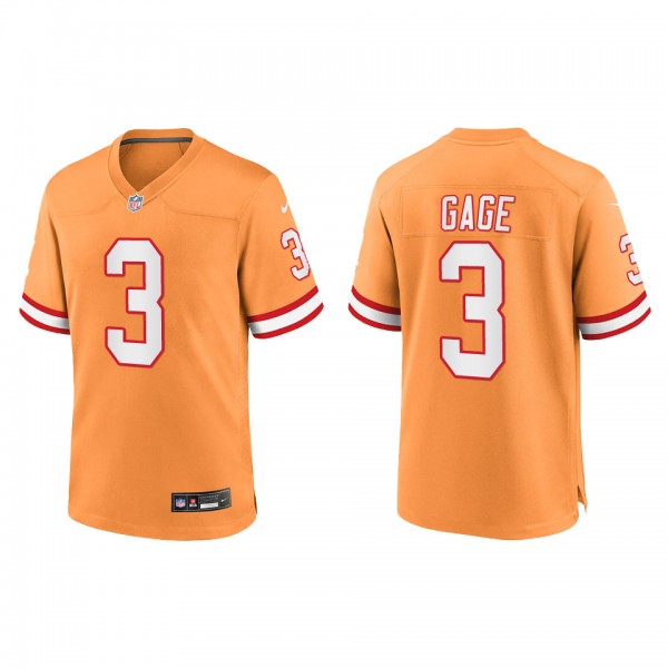 Russell Gage Tampa Bay Buccaneers Orange Throwback...