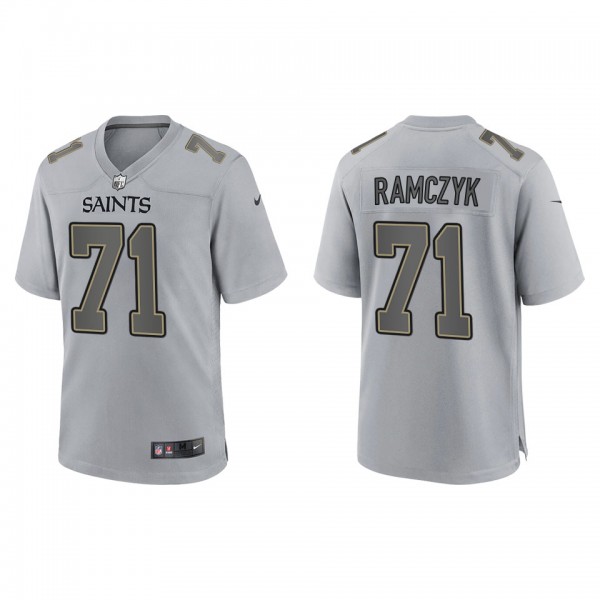 Ryan Ramczyk New Orleans Saints Gray Atmosphere Fa...