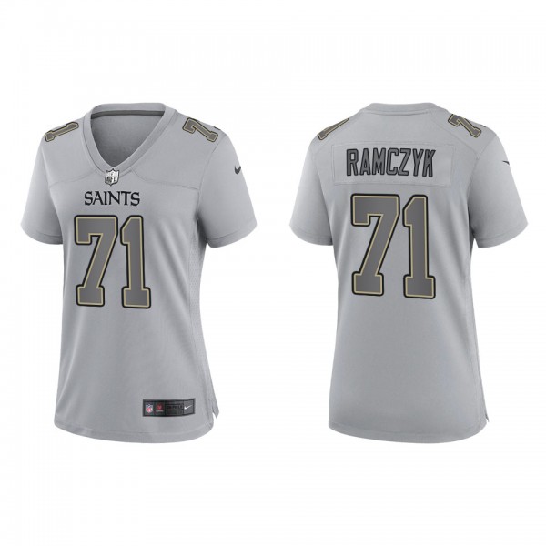 Ryan Ramczyk Women's New Orleans Saints Gray Atmos...