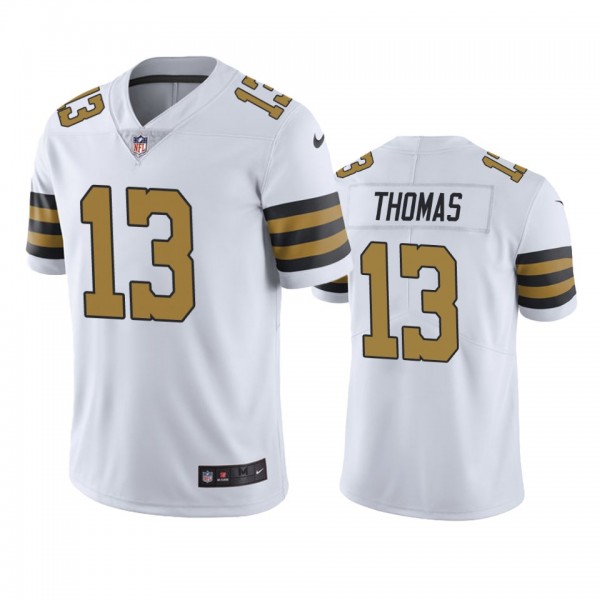 New Orleans Saints #13 Men's White Michael Thomas ...