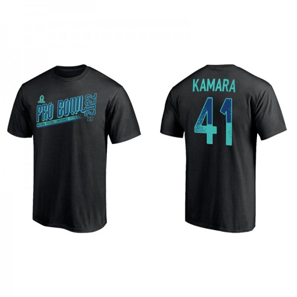 Men's New Orleans Saints Alvin Kamara Black 2022 N...