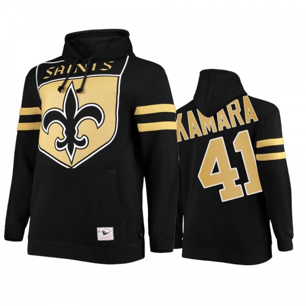 New Orleans Saints Alvin Kamara Black Big Face His...