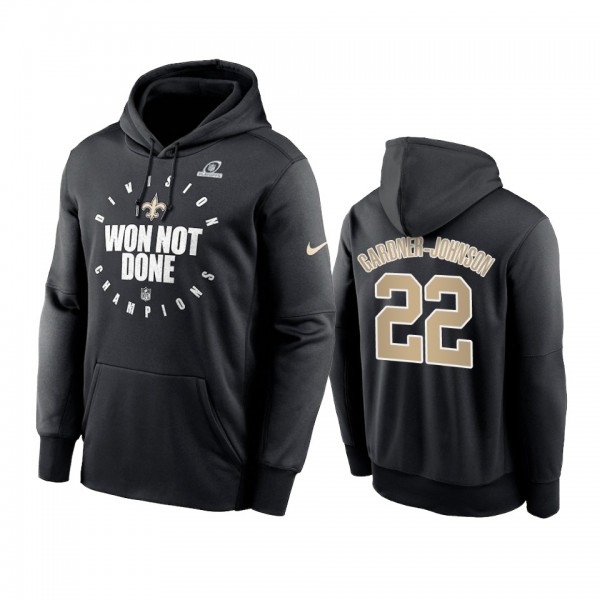 New Orleans Saints Chauncey Gardner-Johnson Black 2020 NFC South Division Champions Hoodie