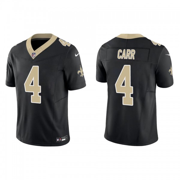 Men's New Orleans Saints Derek Carr Black Vapor F....