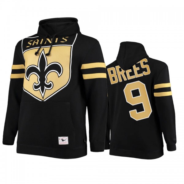 New Orleans Saints Drew Brees Black Big Face Histo...