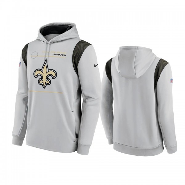 New Orleans Saints Gray Sideline Logo Performance ...