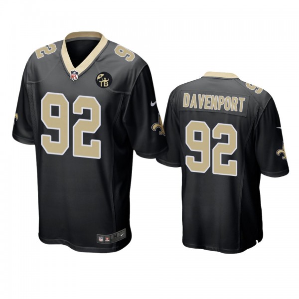 New Orleans Saints Marcus Davenport Black Tom Bens...