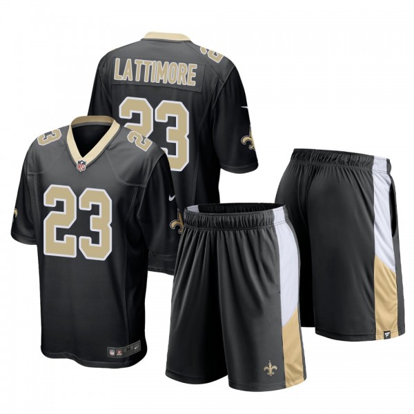 New Orleans Saints Marshon Lattimore Black Game Sh...