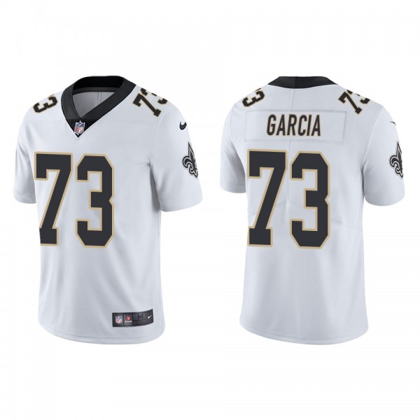 Men's New Orleans Saints Max Garcia White Vapor Li...