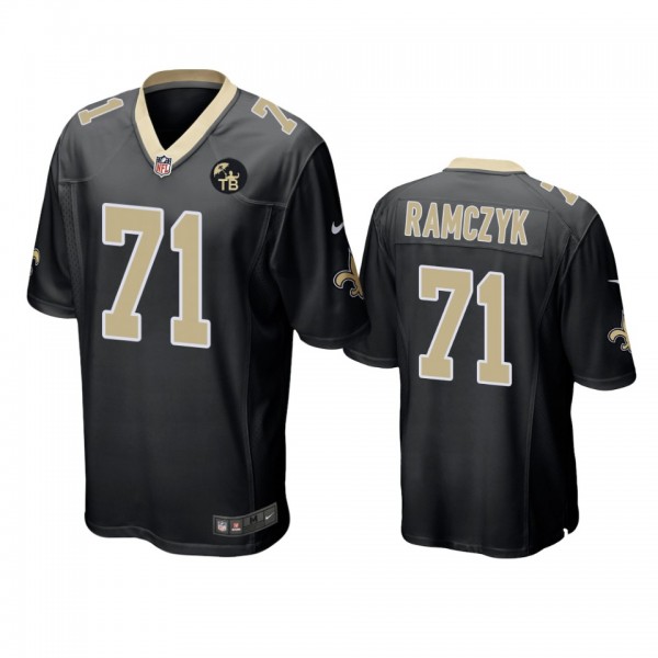 New Orleans Saints Ryan Ramczyk Black Tom Benson M...
