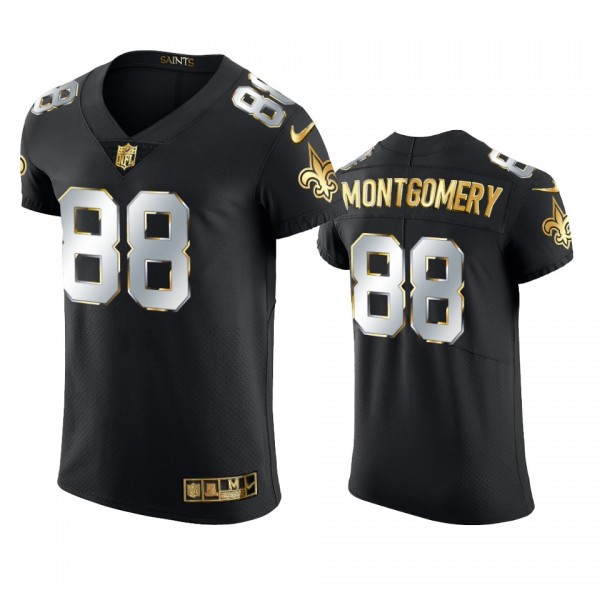 New Orleans Saints Ty Montgomery Black Golden Edit...