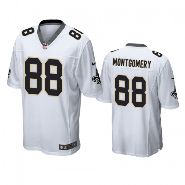 New Orleans Saints Ty Montgomery White Game Jersey