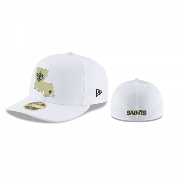 New Orleans Saints White Omaha Alternate Low Profi...