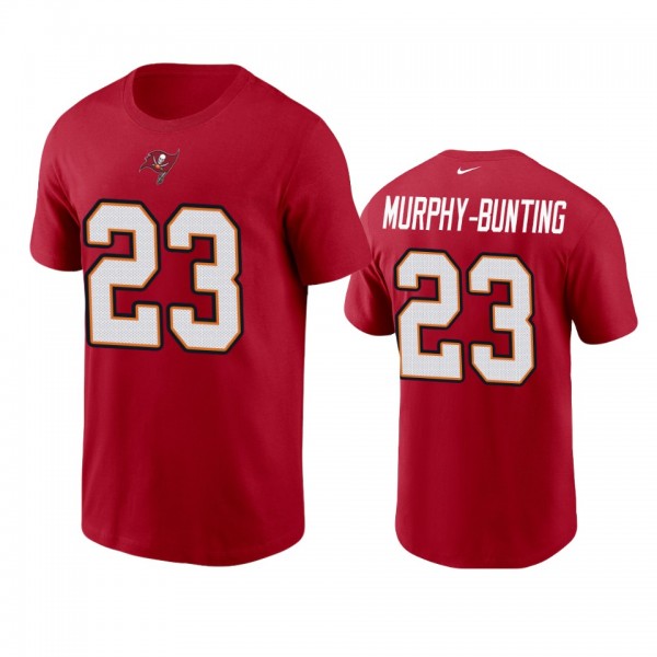 Tampa Bay Buccaneers Sean Murphy-Bunting Red Name ...