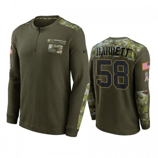 Men's Tampa Bay Buccaneers Shaquil Barrett Olive 2...