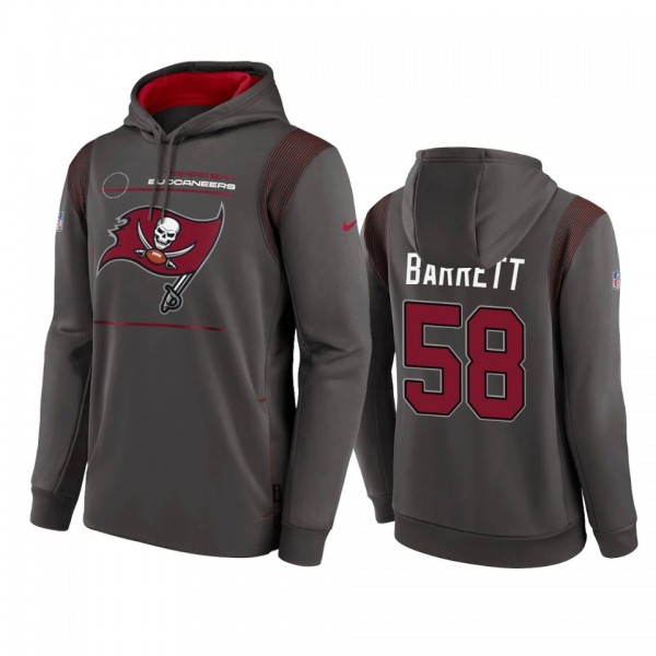 Tampa Bay Buccaneers Shaquil Barrett Pewter Sideli...