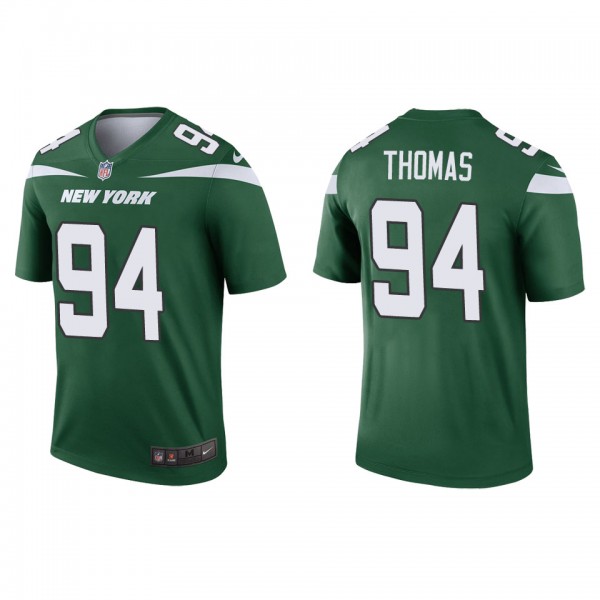 Men's New York Jets Solomon Thomas Green Legend Je...