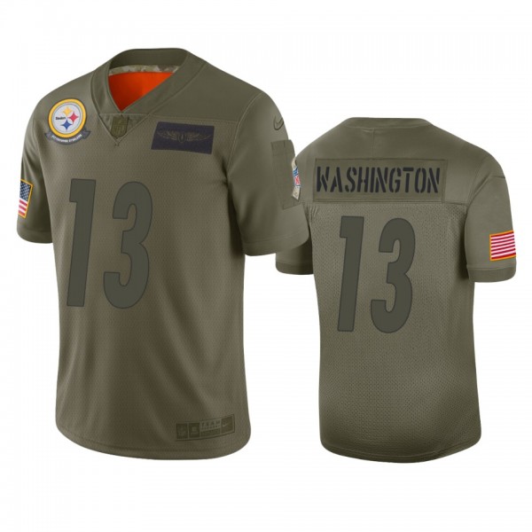 Pittsburgh Steelers James Washington Camo 2019 Sal...