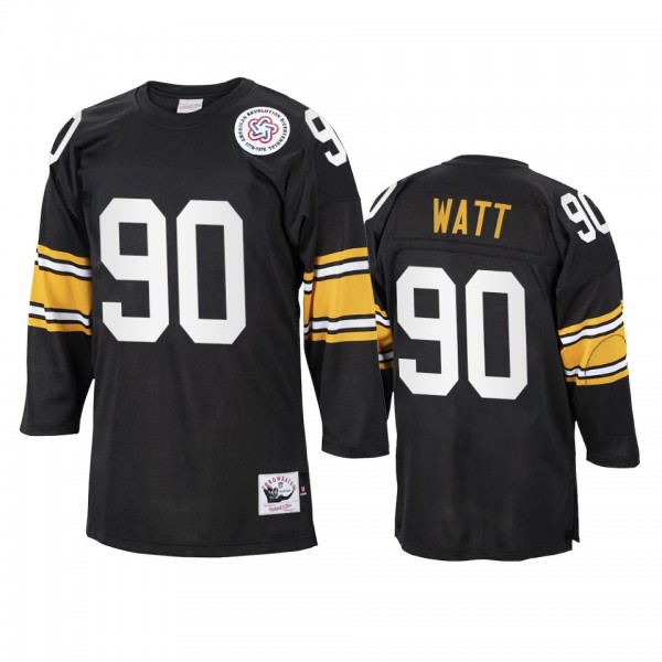 Pittsburgh Steelers T.J. Watt 1975 Black Authentic...