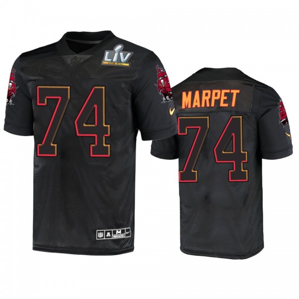 Men's Super Bowl 55 Ali Marpet Black Jersey