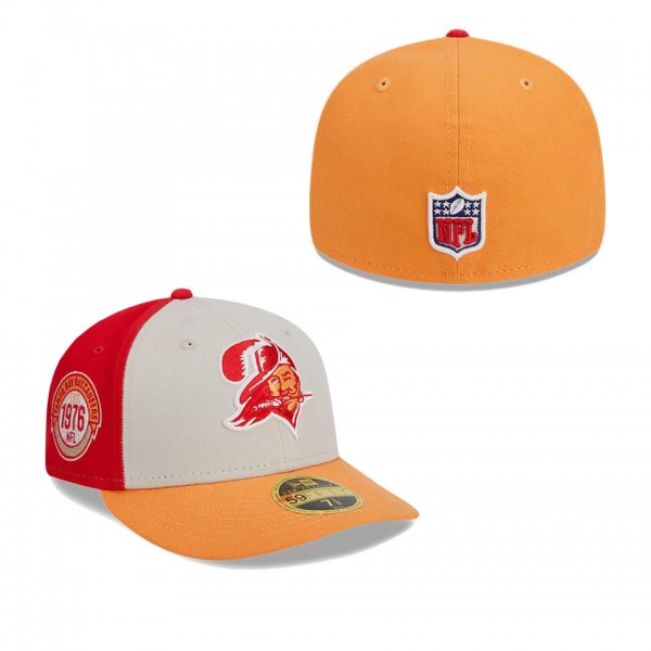 Men's Tampa Bay Buccaneers Cream Orange 2023 Sidel...