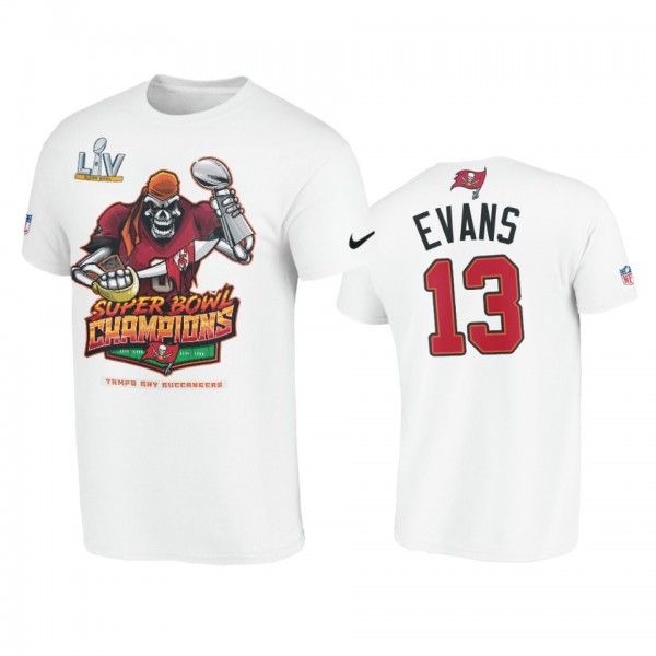 Tampa Bay Buccaneers Mike Evans White Super Bowl L...