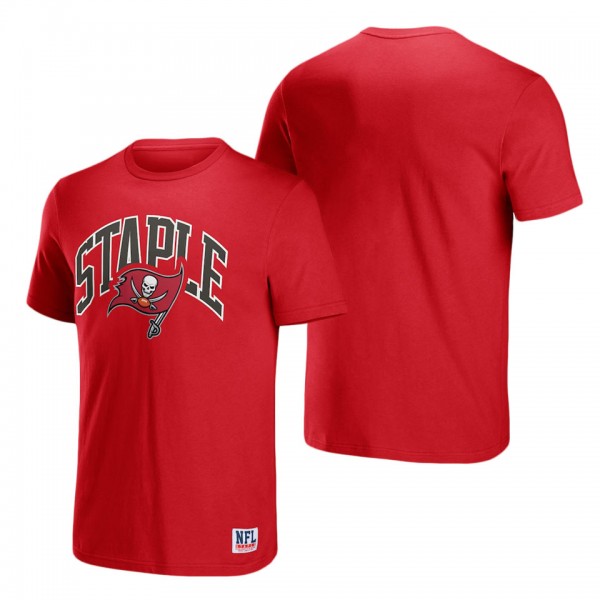 Men's Tampa Bay Buccaneers NFL x Staple Red Logo L...