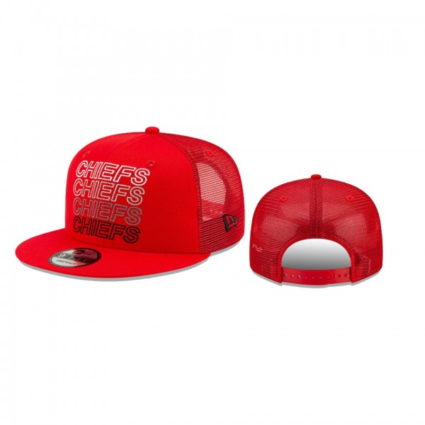 Kansas City Chiefs Red Team Repeated 9FIFTY Snapba...