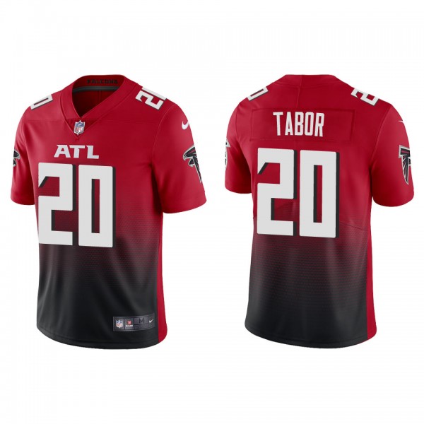Men's Atlanta Falcons Teez Tabor Red Alternate Vap...