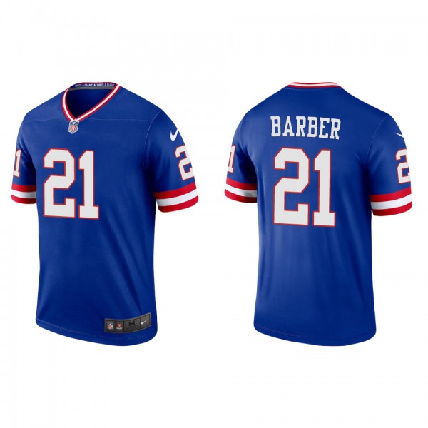 Tiki Barber Giants Royal Classic Player Legend Jer...