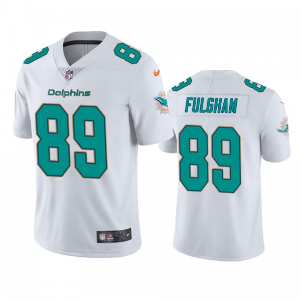 Travis Fulgham Miami Dolphins White Vapor Limited ...