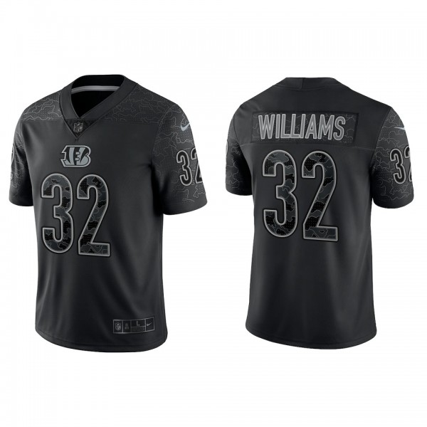 Trayveon Williams Cincinnati Bengals Black Reflect...