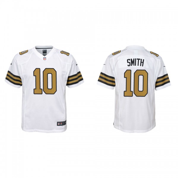 Youth Tre'quan Smith New Orleans Saints White Alte...