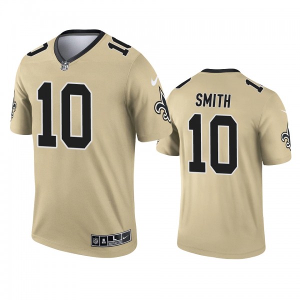 New Orleans Saints Tre'quan Smith Gold 2021 Invert...