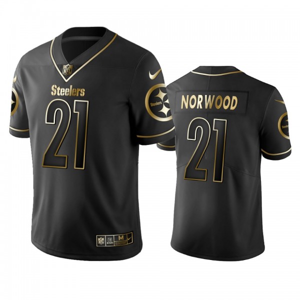 Tre Norwood Steelers Black Golden Edition Vapor Li...