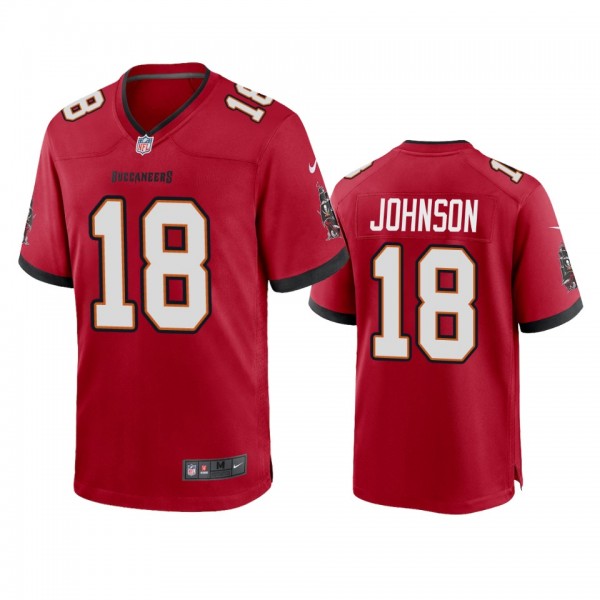 Tampa Bay Buccaneers Tyler Johnson Red Game Jersey