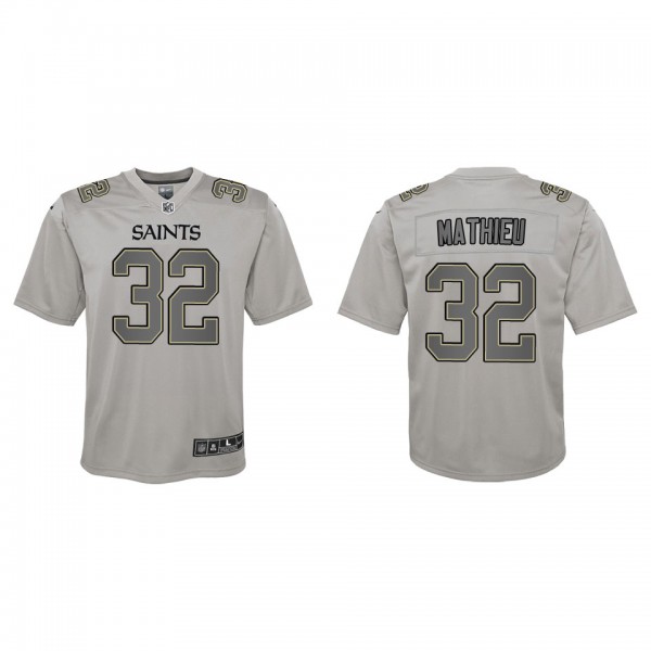 Tyrann Mathieu Youth New Orleans Saints Gray Atmos...