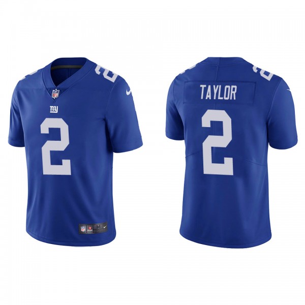 Men's New York Giants Tyrod Taylor Blue Vapor Limi...