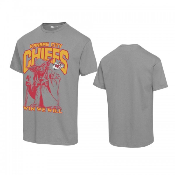 Unisex Kansas City Chiefs Graphite Disney Star War...