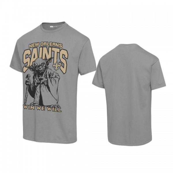 Unisex New Orleans Saints Graphite Disney Star War...