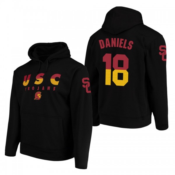 USC Trojans JT Daniels #18 Black Wedge Performance...