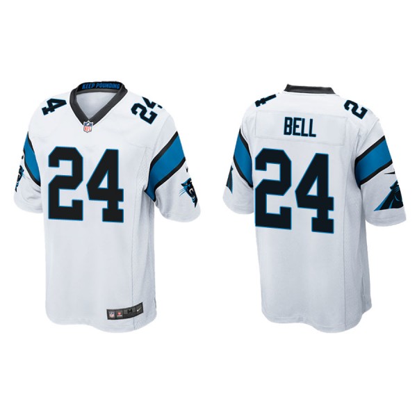 Men's Carolina Panthers Vonn Bell White Game Jersey