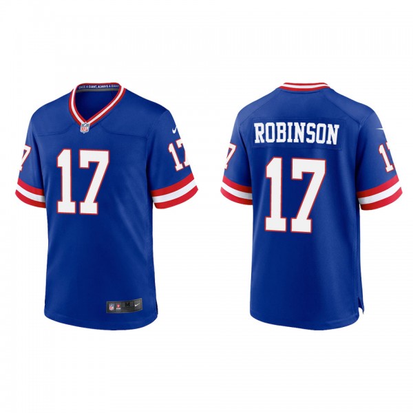 Wan'Dale Robinson Giants Royal Classic Game Jersey