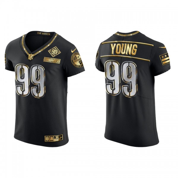 Chase Young Commanders Black Gold 90th Anniversary...