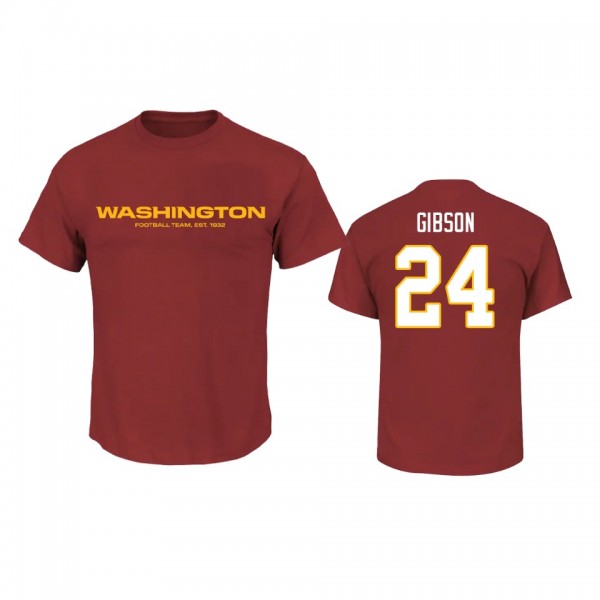Men's Washington Football Team Antonio Gibson Burg...
