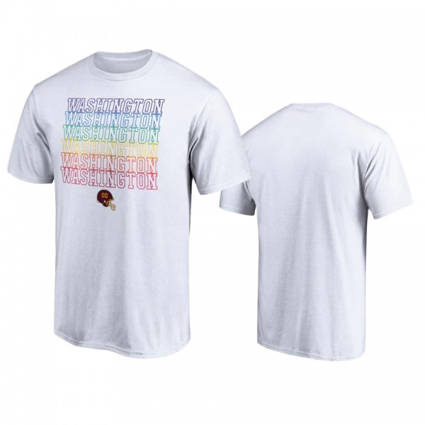 Washington Football Team White City Pride T-Shirt