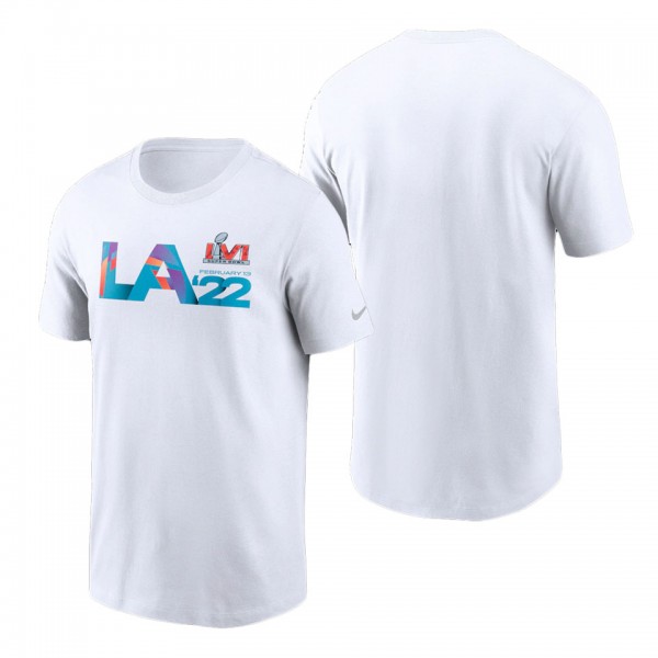 Men's White 2022 Super Bowl LVI Performance T-Shirt
