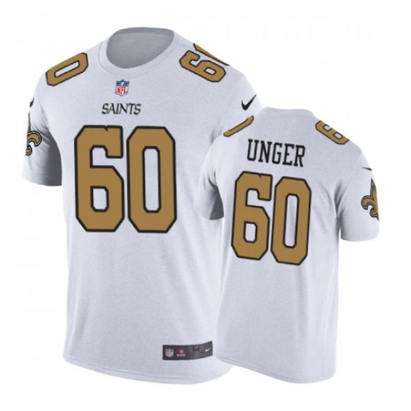 New Orleans Saints #60 Max Unger Color Rush Nike T...