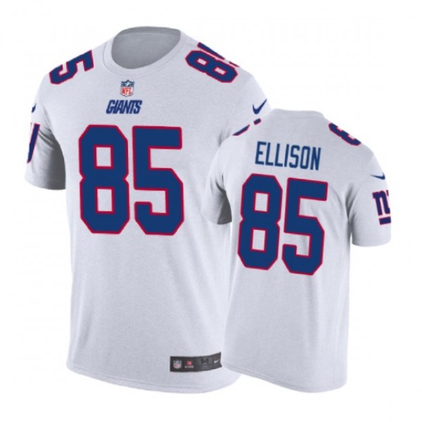 New York Giants #85 Rhett Ellison Color Rush Nike T-Shirt - Men's