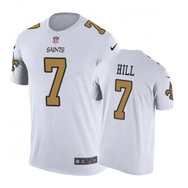 New Orleans Saints #7 Taysom Hill Color Rush Nike ...